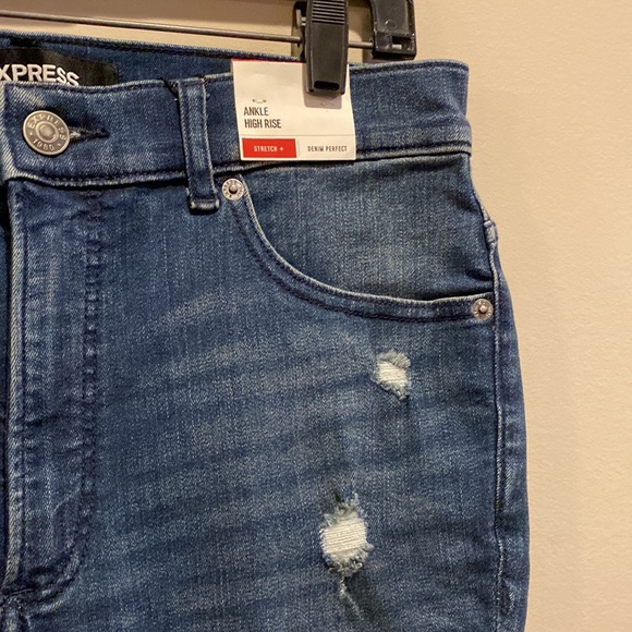 Express ankle high rise jeans - Picture 3 of 10